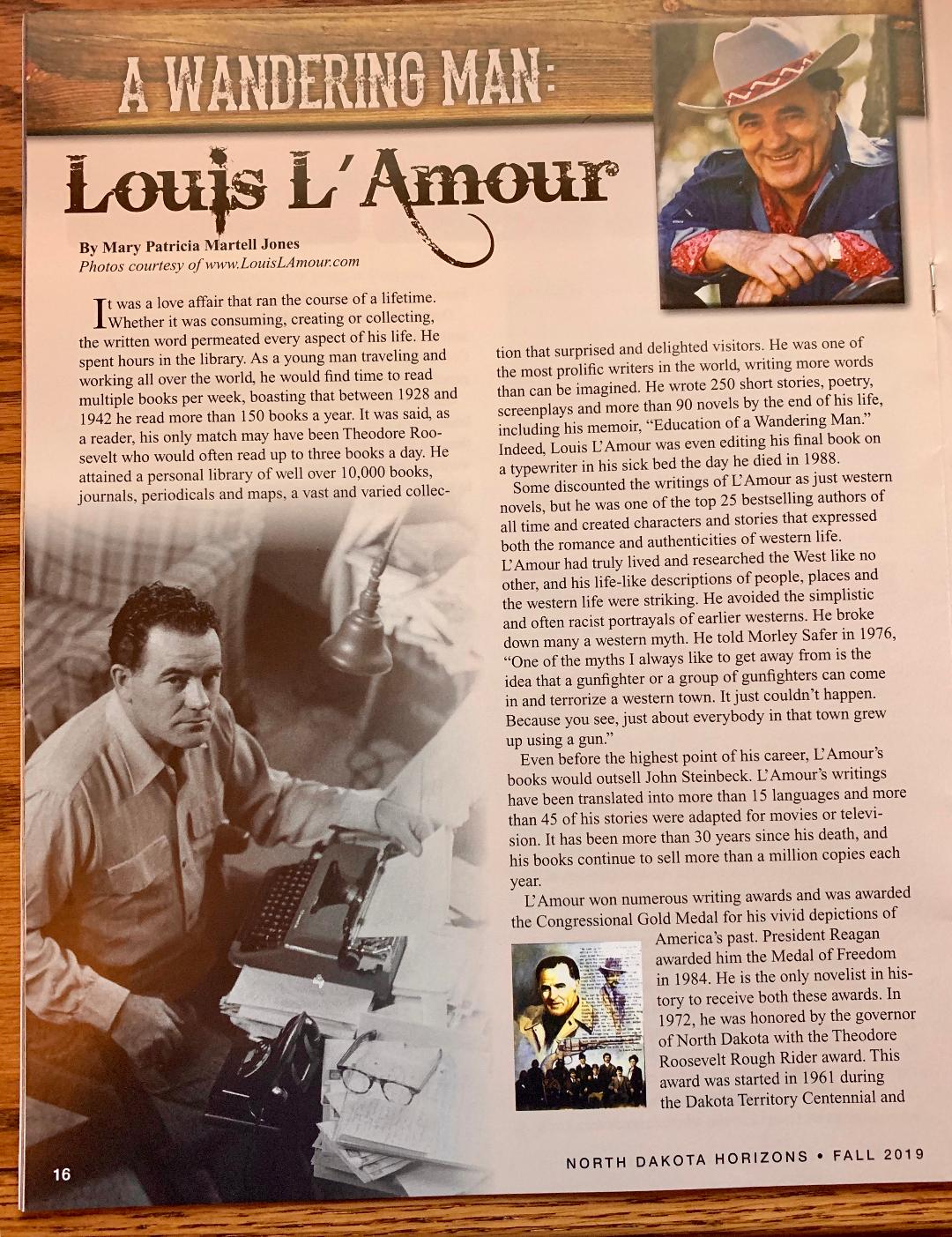 A Wandering Man: Louis L'Amour - Writin' for the Brand